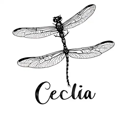Dragonfly And The Name Cecilia