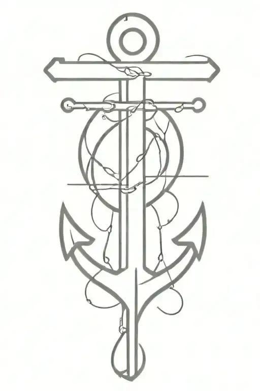 Anchor With Cross