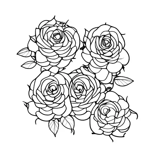 Rose Hydrangea Protea