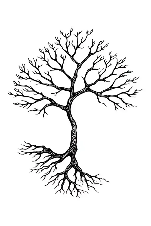 Earth Sign Tree Roots