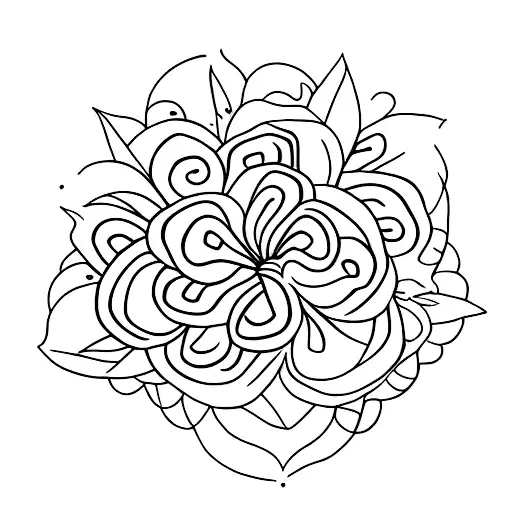 Hawaiian Flower With 7 Petals