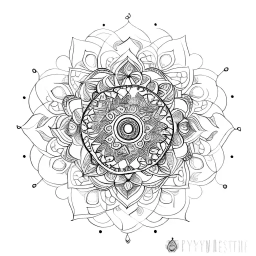 Indian Mandala Galaxy