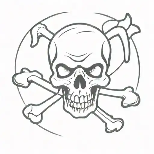Cartoon Skull
