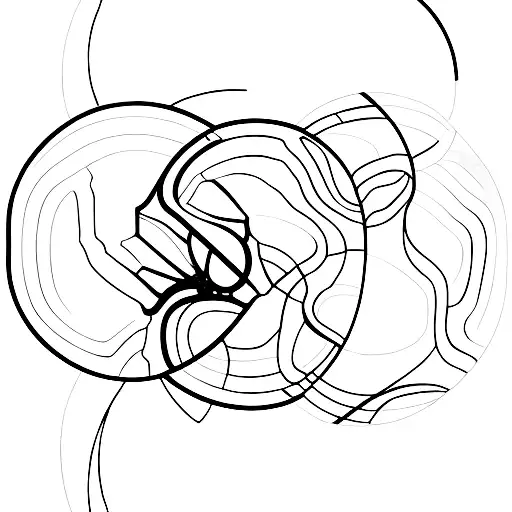 An Empty Hourglass Melting Into An Abstract Representation Of Time