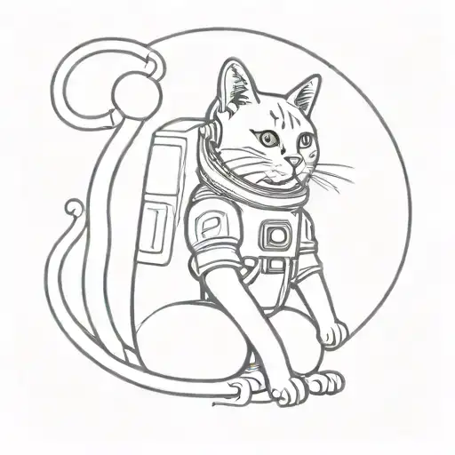 Cat Astronaut