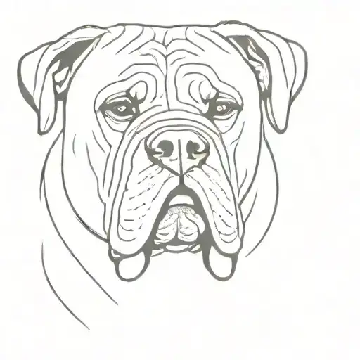 Funny Bullmastiff
