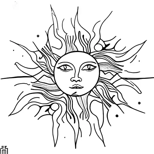 Broken Mirror That Reflect The Sun