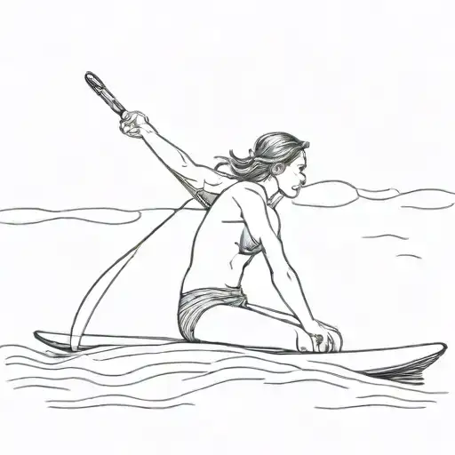Busy Mind To Calm When Im Sit On My Surfboard In Water