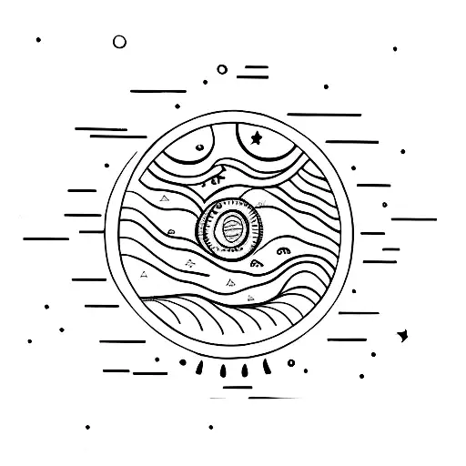 Black And White Moon Phases