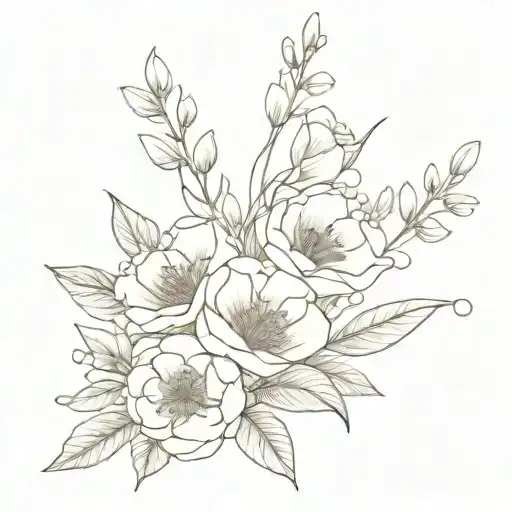 Birth Flowers Bouquet