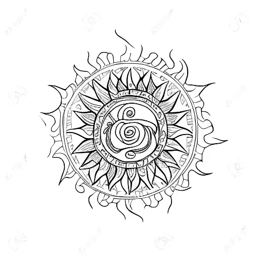 A Shiny Gem With A Sun Inside