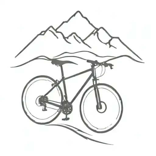 Mountain Bike Silhouette