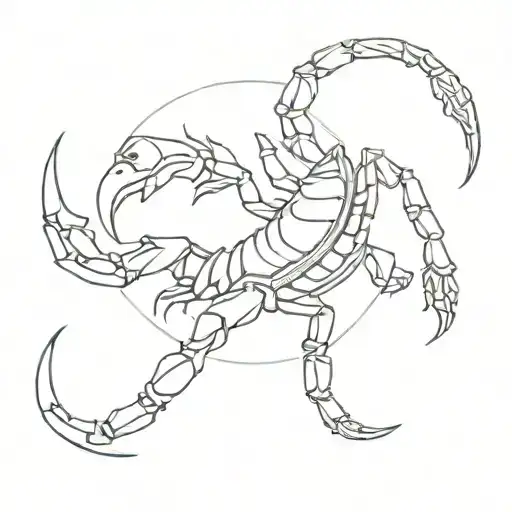 Scorpion Playing Soccer