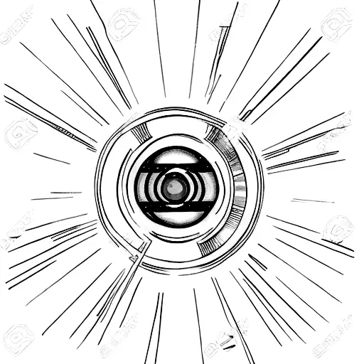 Blu Lantern Ring And Green Lantern Ring Connected