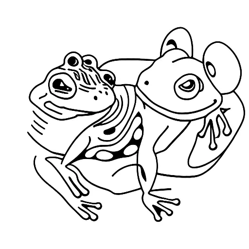 Frog With Mom