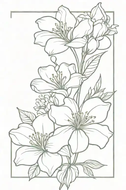 Birth Flower Bouquet