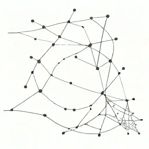 Line And Dots Left Side