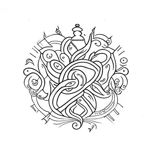 Dagger That Says Time Heals All Somewhere