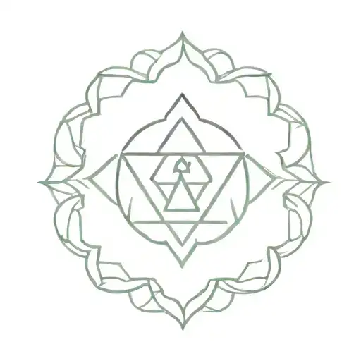 Chakra Symbol Surrounded