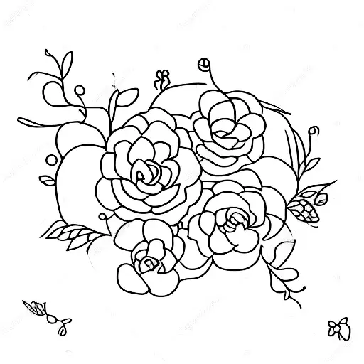 A Quote About The Importance Of Family Surrounded By Flowers And Books