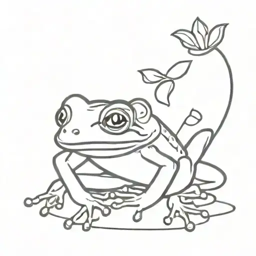 Frog Prince On The Upper Arm