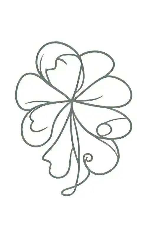 Shamrock With A 1 Inside