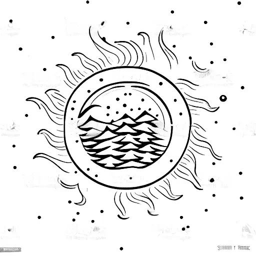 Snow On Top Of The Sun