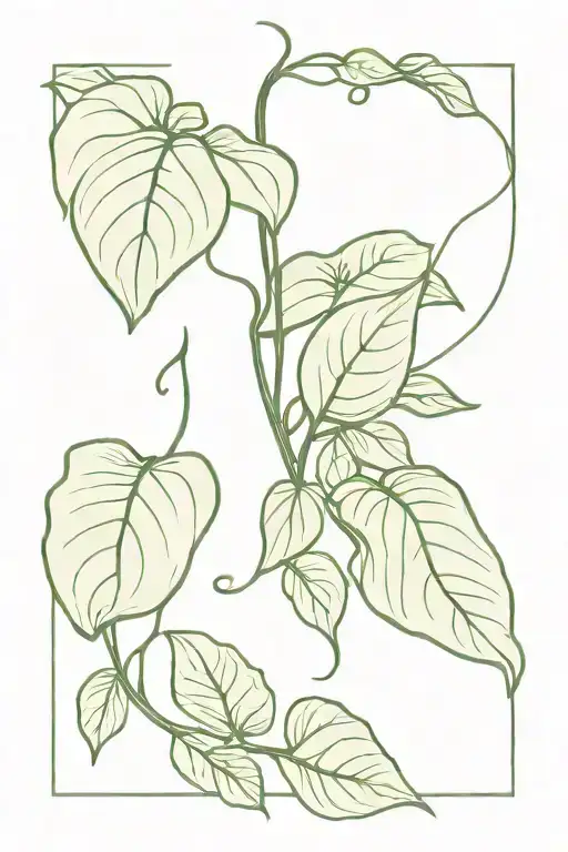 Pothos Plant Long Vine