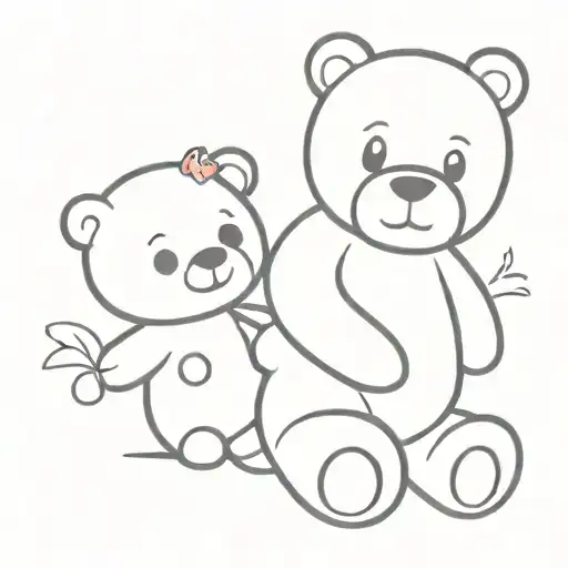 Princess And Teddy Bear