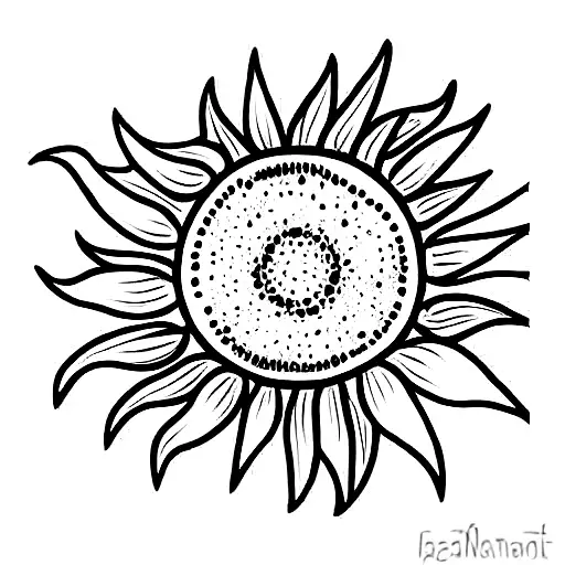 Sunflowers United By An Arrow