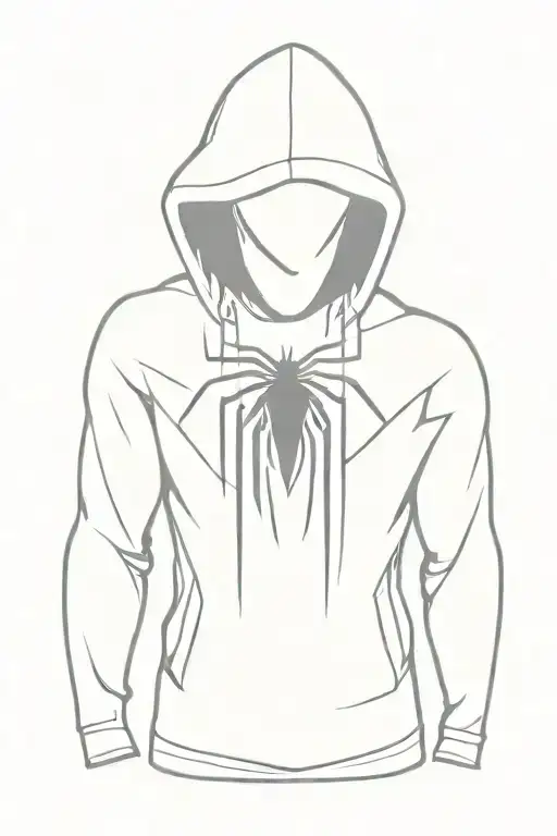 Spider Man In A Hoodie