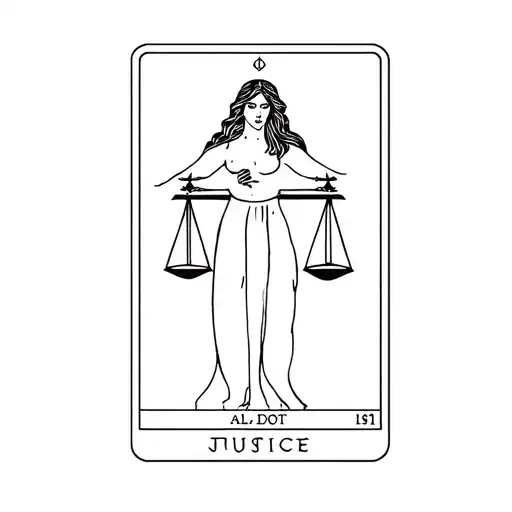 Justice Tarot Card