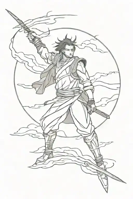 Lightning And Samurai