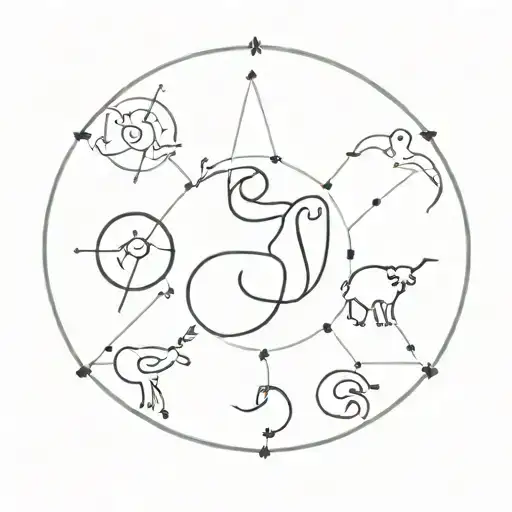 Zodiac Symbols Forming