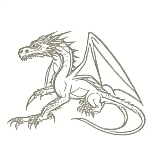 Collared And Leashed Dragon