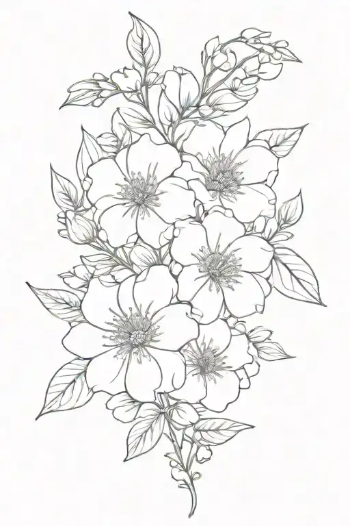 Birth Flower Bouquet