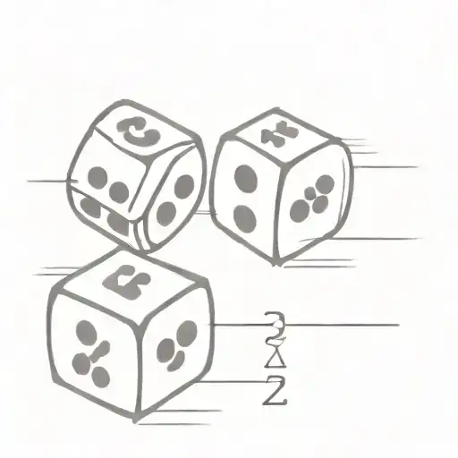 Dice With Roman Numerals