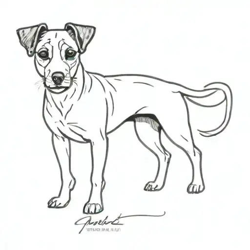Dog Jack Russell Terrier
