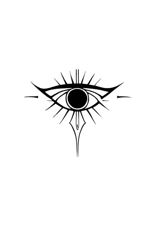 Eye Of Horus Sun Rising