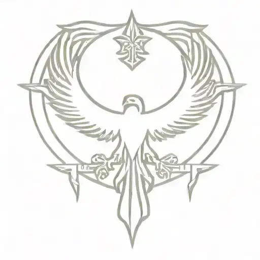 Turkic Two Headed Eagle