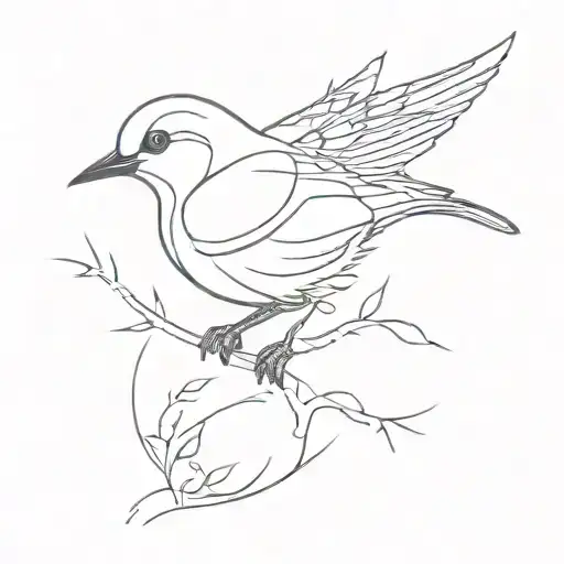 Out Of The Black Into The Blue Bird