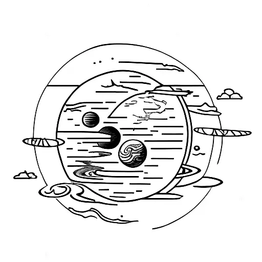 Planet With The Text 'Its Gonna Get Better'