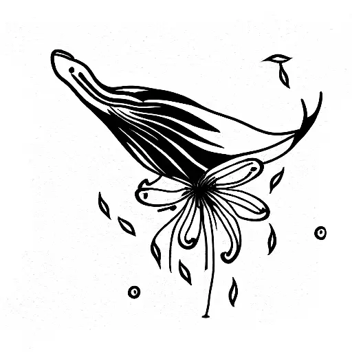 Whale And Spider Lily