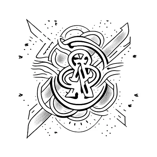 Blind Faith Script Tattoo In Script