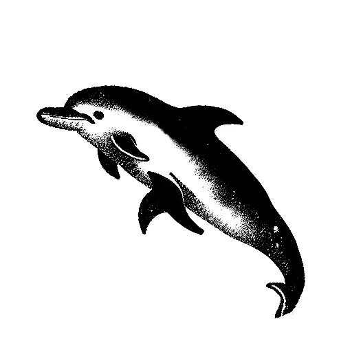 Dolphin With Fanny Pack