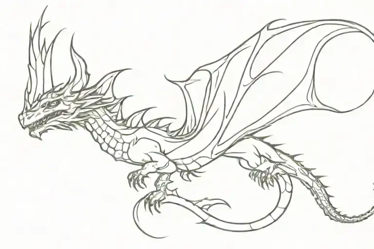 Dragon Magic Flowing