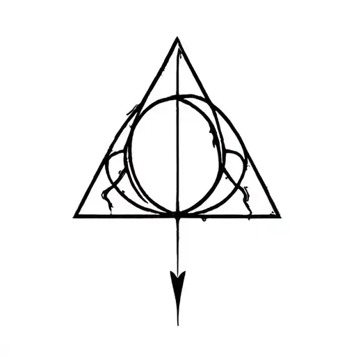 Arch Harry Potter Deathly Hallows Arrow