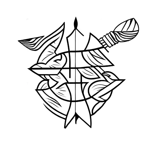 An Arrow With Three Feathers