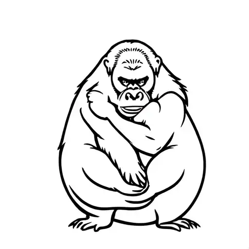 Gorilla And Otter Holding