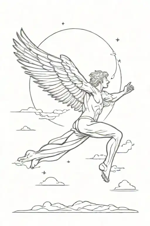 Icarus Falling From Sky